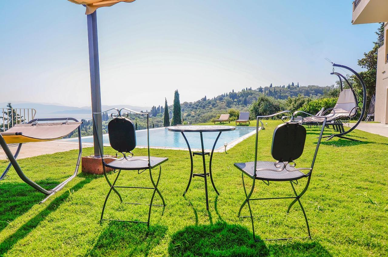 Ionian Sea View Villa By Whitedreamvillas Kato Korakiana Buitenkant foto