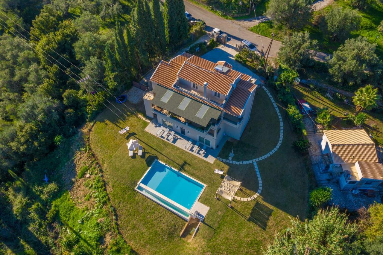 Ionian Sea View Villa By Whitedreamvillas Kato Korakiana Buitenkant foto