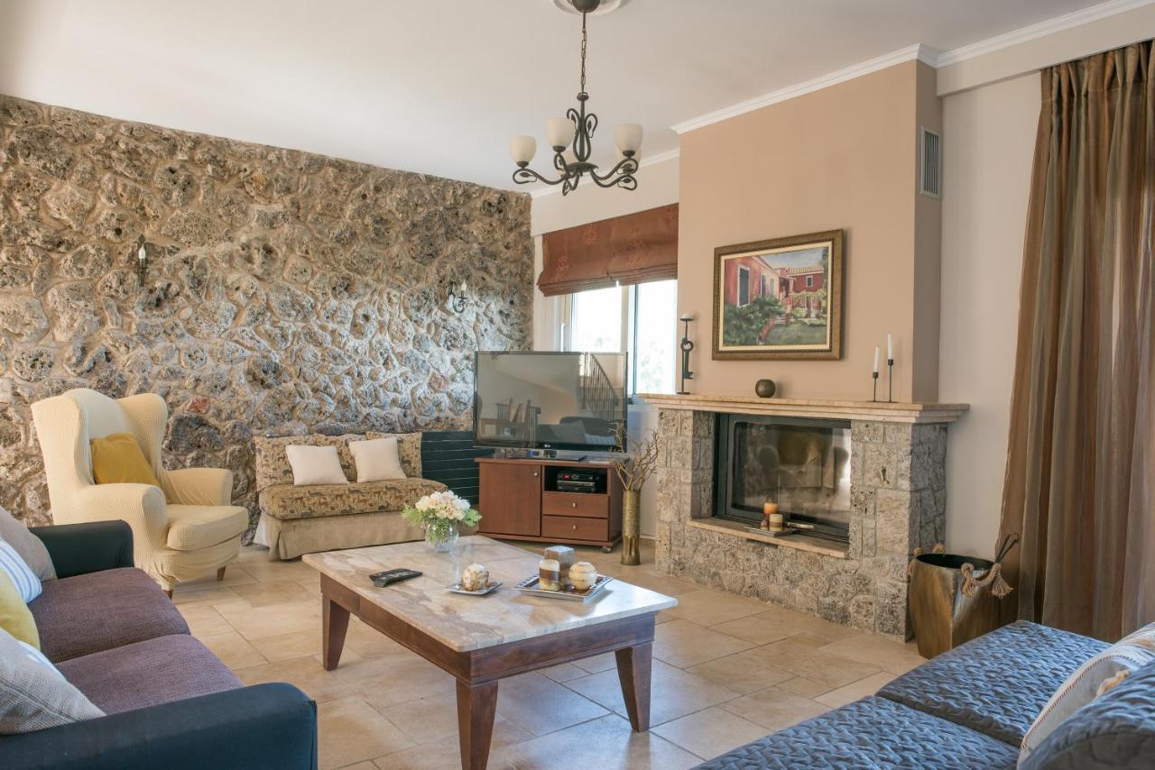 Ionian Sea View Villa By Whitedreamvillas Kato Korakiana Buitenkant foto