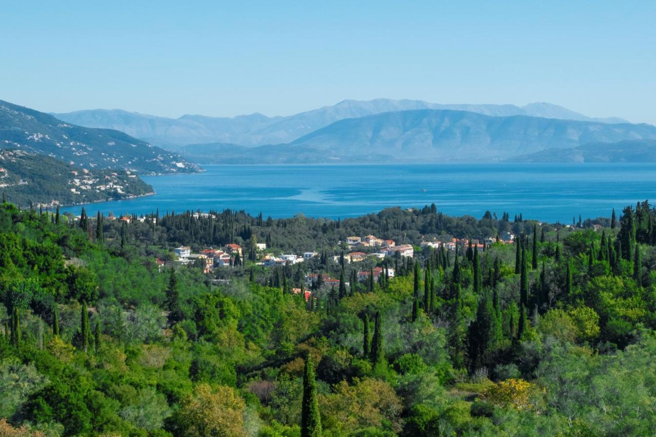 Ionian Sea View Villa By Whitedreamvillas Kato Korakiana Buitenkant foto